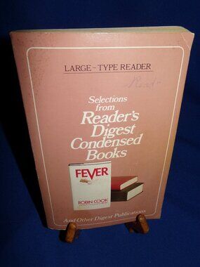 Vintage Reader's Digest Condensed Books Large Print 3-in-1 Softcover- Vol 3-1983